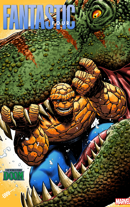 FANTASTIC FOUR #33 CAFU FORESHADOW VARIANT [DOOM]