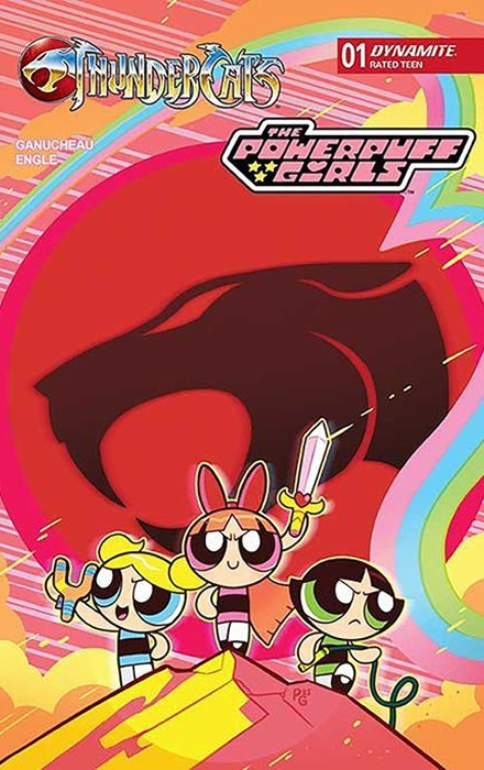 THUNDERCATS POWERPUFF GIRLS #1 CVR A PAULINA GANUCHEAU