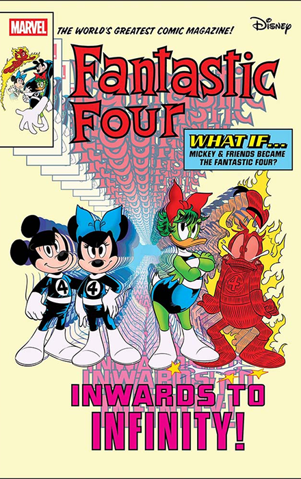 FANTASTIC FOUR #33 GIULIA LOMURNO DISNEY WHAT IF? FANTASTIC FOUR HOMAGE VARIANT [DOOM]