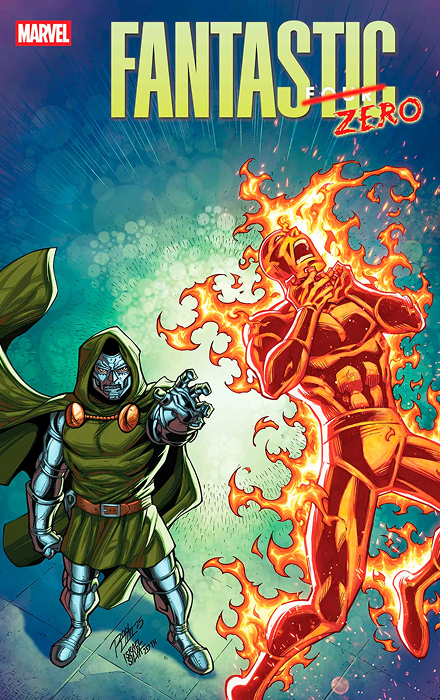 FANTASTIC FOUR #33 RON LIM BRING ON THE BAD GUYS VARIANT [DOOM]