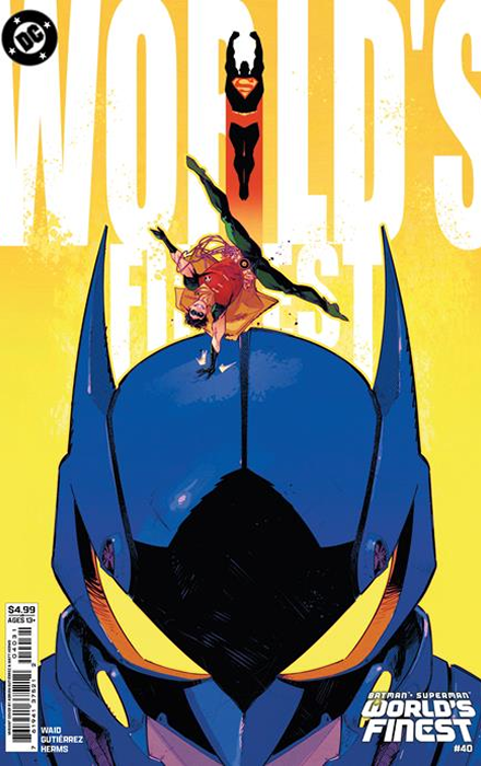 BATMAN SUPERMAN WORLDS FINEST #40 CVR D DAN MORA STEPHEN COLBERT CELEBRITY CAMEO CARD STOCK VAR