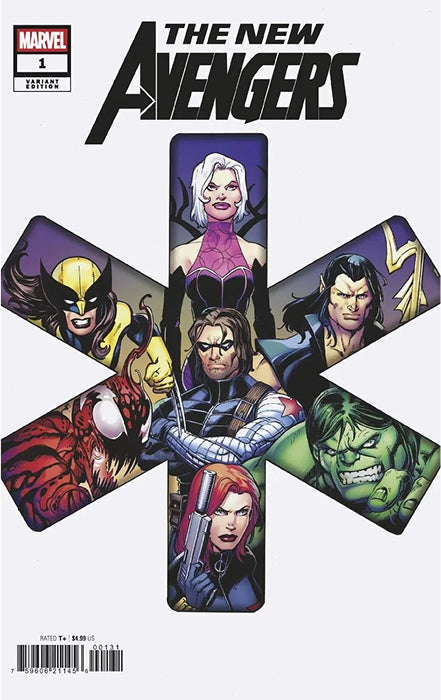 NEW AVENGERS #1 MARK BAGLEY VARIANT