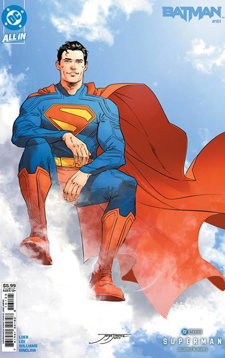 BATMAN #161 CVR J JORGE JIMENEZ SUPERMAN MOVIE CARD STOCK VAR