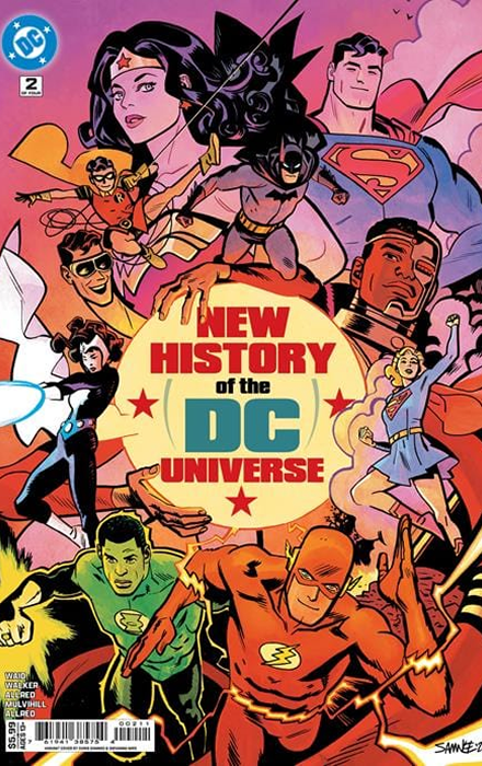 NEW HISTORY OF THE DC UNIVERSE #2 (OF 4) CVR D SCOTT KOBLISH LEGACY CARD STOCK VAR