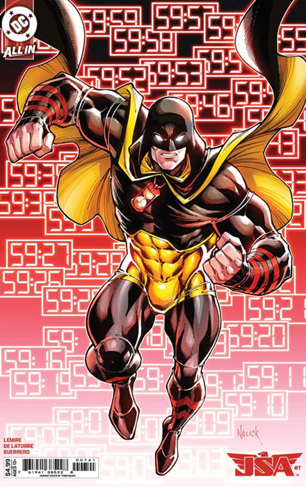 JSA #7 CVR D TODD NAUCK CARD STOCK VAR