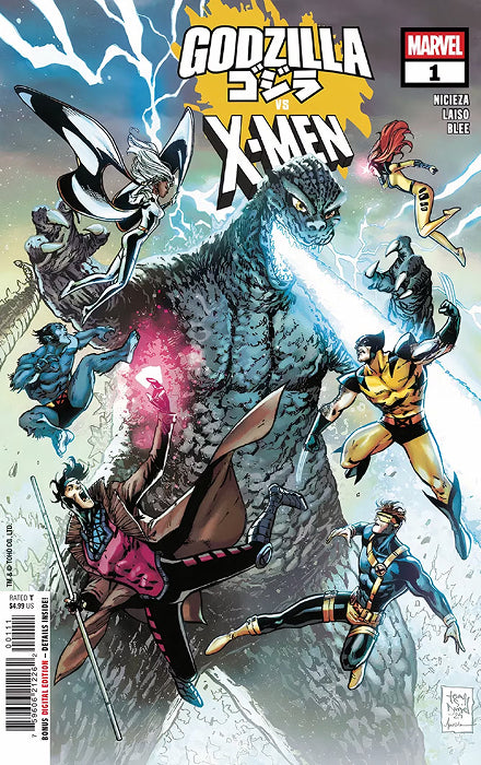 GODZILLA VS. X-MEN #1