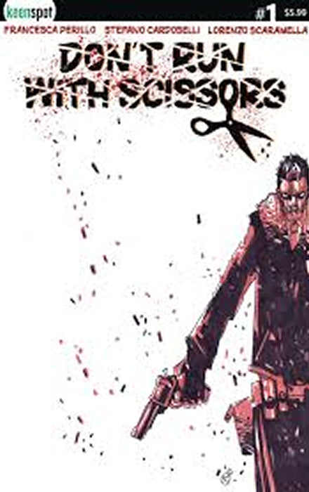 DONT RUN WITH SCISSORS #1 CVR B STEFANO CARDOSELLI COFFEE VAR