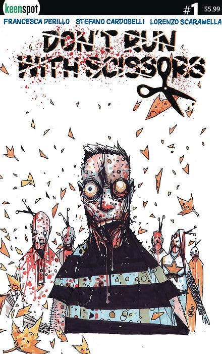 DONT RUN WITH SCISSORS #1 CVR C STEFANO CARDOSELLI ZOMBIE VAR