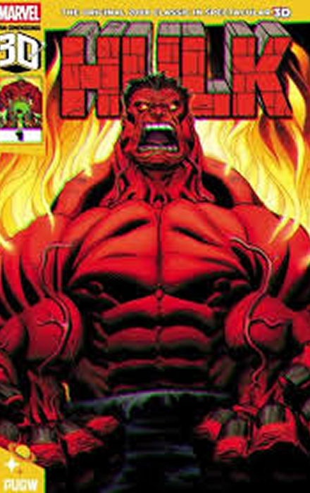 RED HULK (2008) #1 PAN DIMENSIONAL 3D EDITION