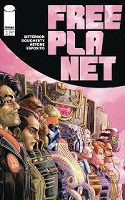 FREE PLANET #1 CVR A JED DOUGHERTY