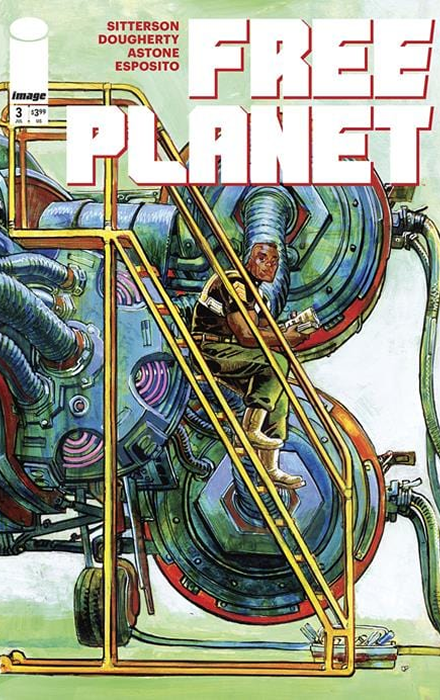 FREE PLANET #3 CVR A JED DOUGHERTY