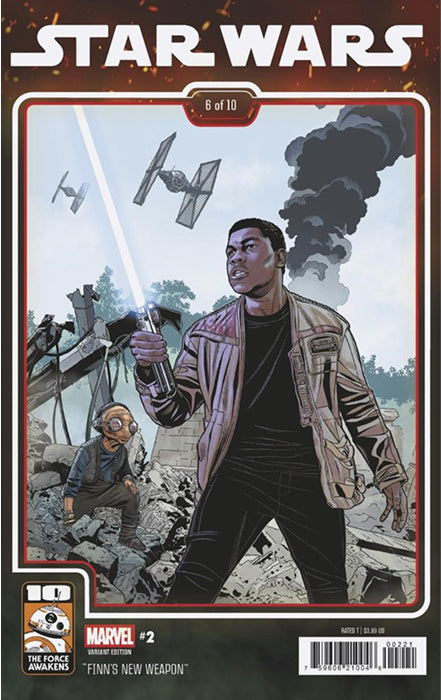STAR WARS #2 CHRIS SPROUSE THE FORCE AWAKENS 10TH ANNIVERSARY VARIANT