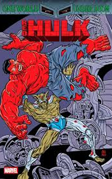 RED HULK #6 MIKE ALLRED RETROVISION VARIANT [DOOM]