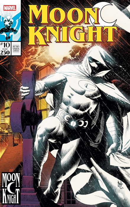 MOON KNIGHT: FIST OF KHONSHU #10 PAULO SIQUEIRA RETROVISION VARIANT
