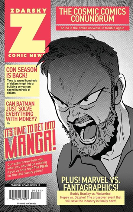 ZDARSKY COMIC NEWS #12 BUNDLE OF 10 (NET)