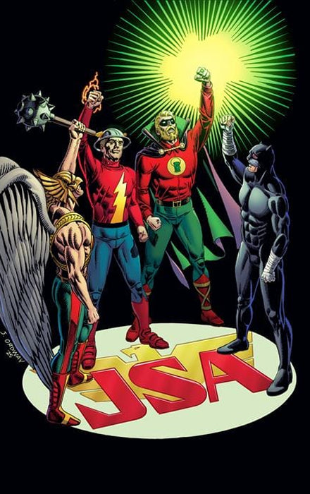 JSA #7 CVR C JERRY ORDWAY CARD STOCK VAR