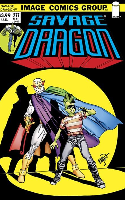SAVAGE DRAGON #277 CVR B ERIK LARSEN 70S TRADE DRESS VAR (MR)