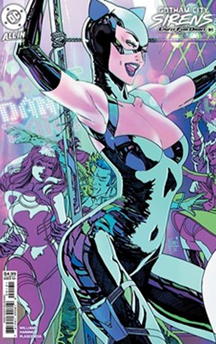 GOTHAM CITY SIRENS UNFIT FOR ORBIT #2 (OF 5) CVR D GUILLEM MARCH CONNECTING KALANORIAN FOIL VAR