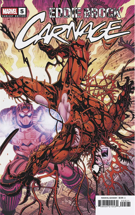 EDDIE BROCK: CARNAGE #5 NICK BRADSHAW BRING ON THE BAD GUYS VARIANT