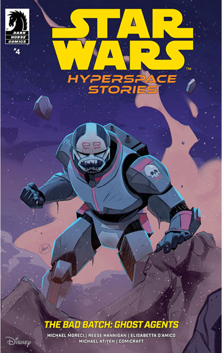 Star Wars: Hyperspace Stories: The Bad Batch--Ghost Agents #4 (CVR B) (French Carlomagno)