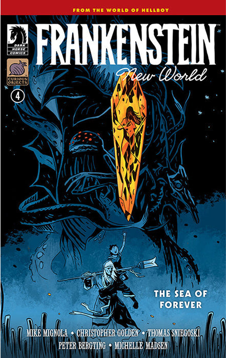 Frankenstein: New World--The Sea of Forever #4 (CVR A) (Peter Bergting)