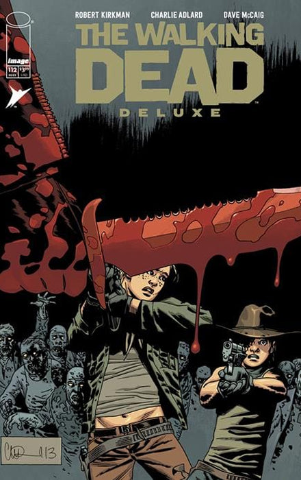 WALKING DEAD DELUXE #112 CVR B CHARLIE ADLARD & DAVE MCCAIG VAR (MR)