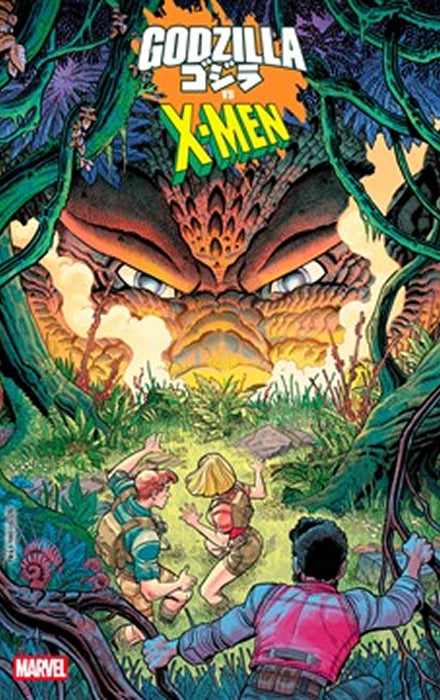 GODZILLA VS. X-MEN #1 NICK BRADSHAW MONST