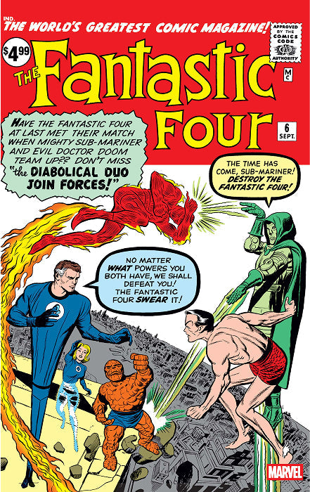 FANTASTIC FOUR #6 FACSIMILE EDITION