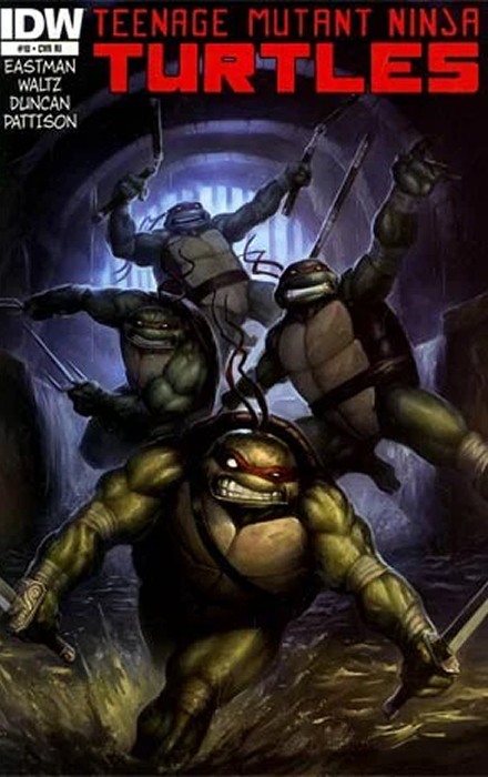 Teenage Mutant Ninja Turtles #10 Variant RI (10) (Eastman Full Art) [1:10]
