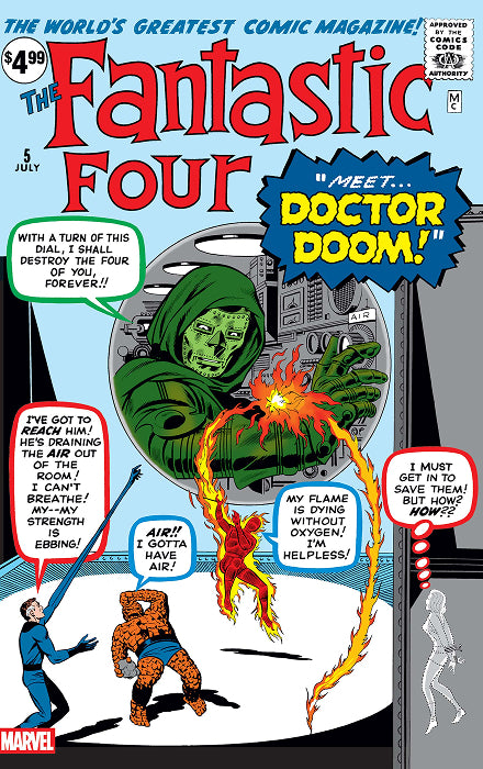 FANTASTIC FOUR #5 FACSIMILE EDITION