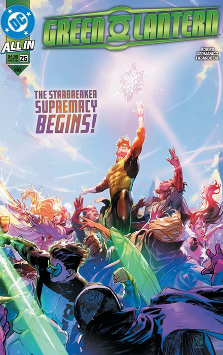 GREEN LANTERN #25 CVR A XERMANICO WRAPAROUND
