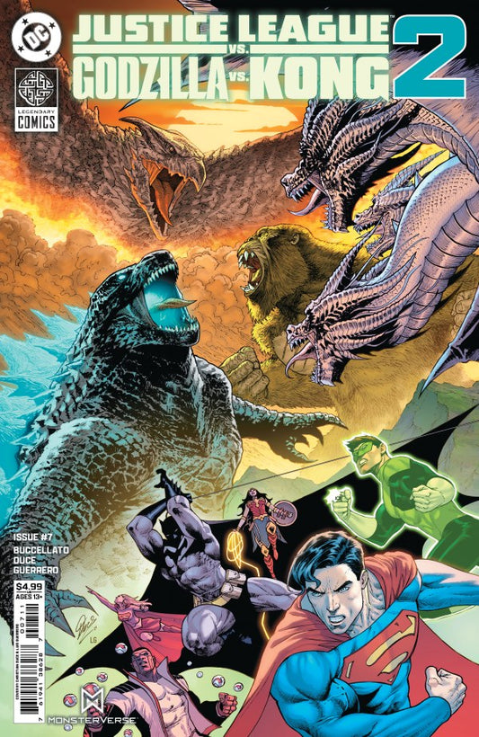 JUSTICE LEAGUE VS. GODZILLA VS. KONG 2 #7A